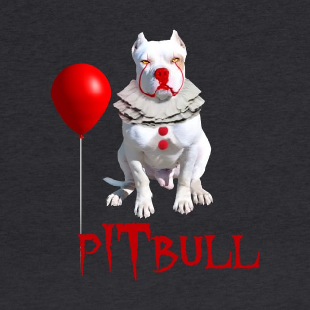 Pitbull Halloween T-shirts by Him